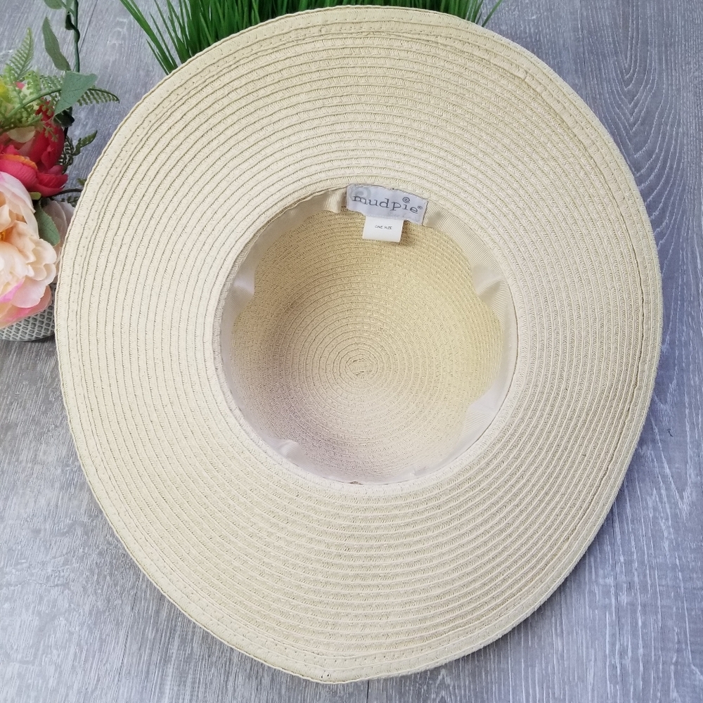 Mud Pie Woven Sun Hat - Picture 7 of 7